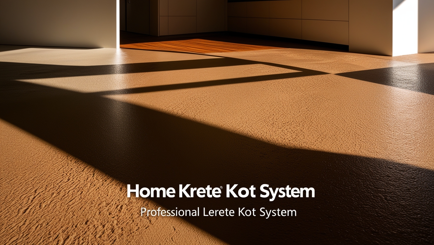 Krete Kot System: A Modern Solution for High-Performance Flooring