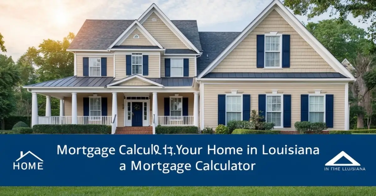 Mortgage Calculator Louisiana: A Comprehensive Guide